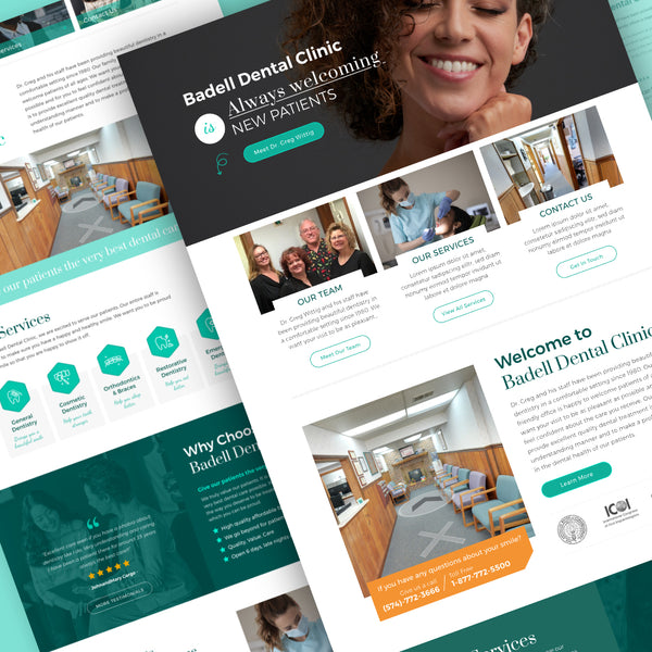 Patient Honey Custom Dental Website (Demo)