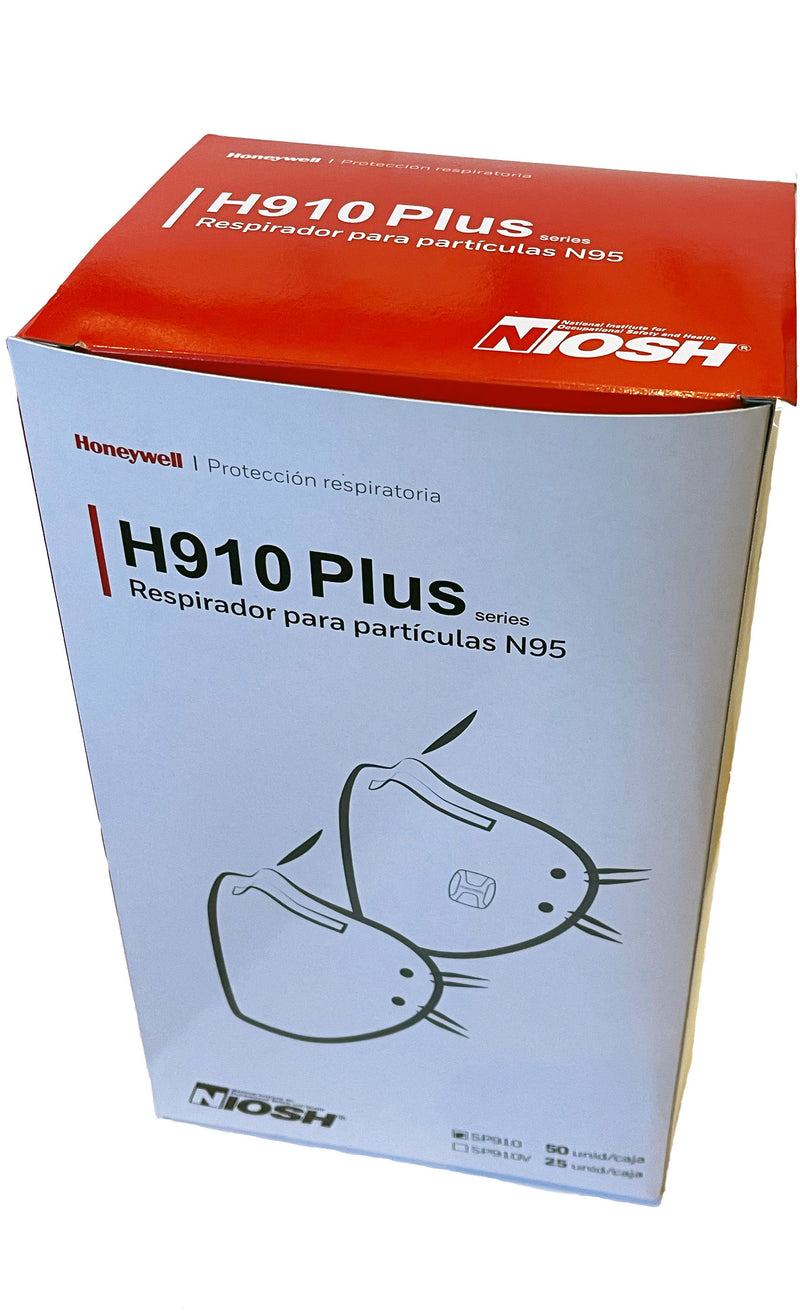 CDC Listed Niosh Approved N95 Honeywell H910Plus Masks (50 Masks)