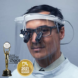 Face Shield Office Starter Kit (100 Shields + 4 visors)